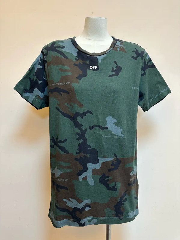 Off-White Off-White Camouflage Logo Short Sleeve T-shirt 0089 Size US S / EU 44-46 / 1 - 3 Thumbnail
