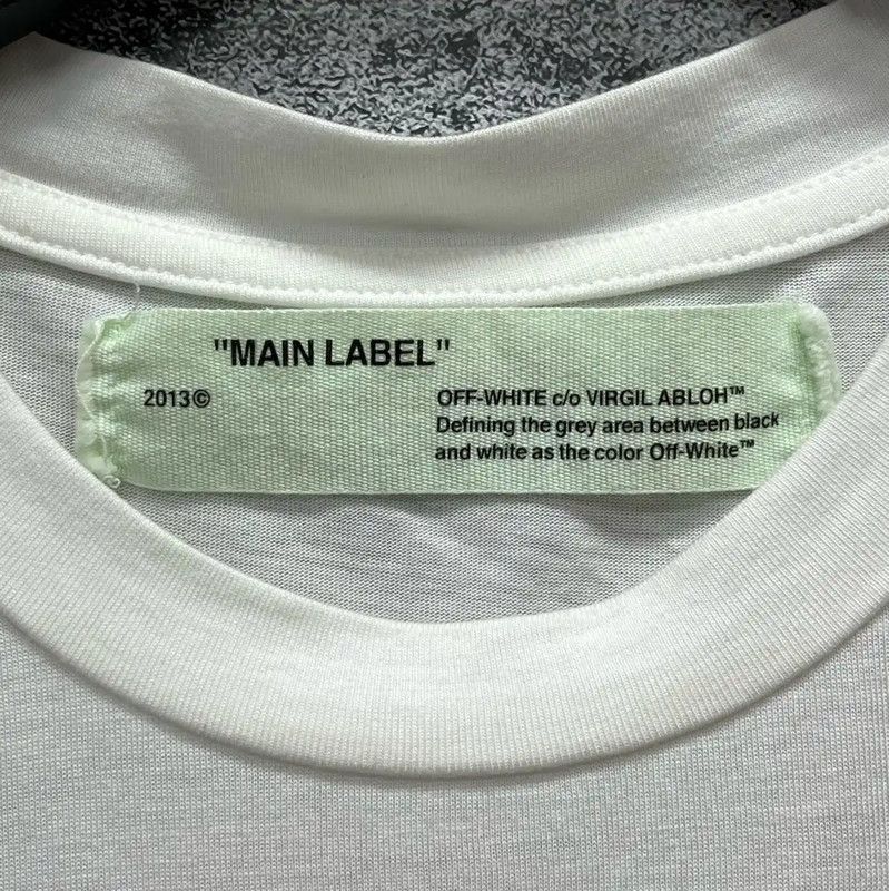 Off-White Off-White Men’s Graphic Cotton T-Shirt 0089 Size US XXS / EU 40 - 3 Thumbnail