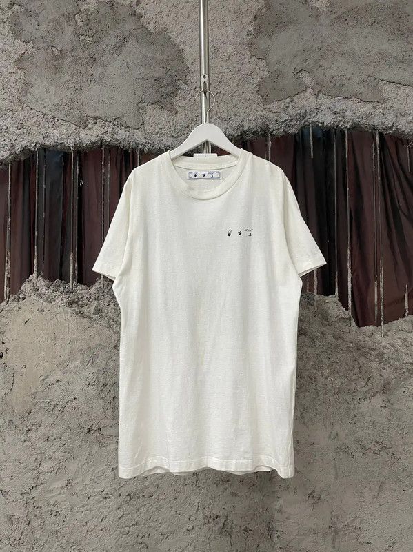 Off-White Off-White Summer Men's Cotton Short Sleeve T-Shirt 0089 Size US M / EU 48-50 / 2 - 2 Thumbnail