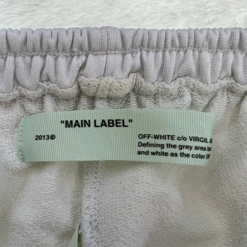 Off-White Off-White Casual White Pants for Men 0089 Size US 27 - 3 Thumbnail