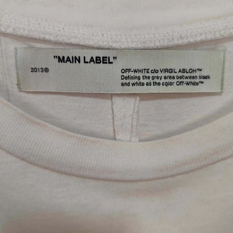 Off-White Off-White White Cotton Men's T-Shirt Size XL 0089 Size US XL / EU 56 / 4 - 3 Thumbnail