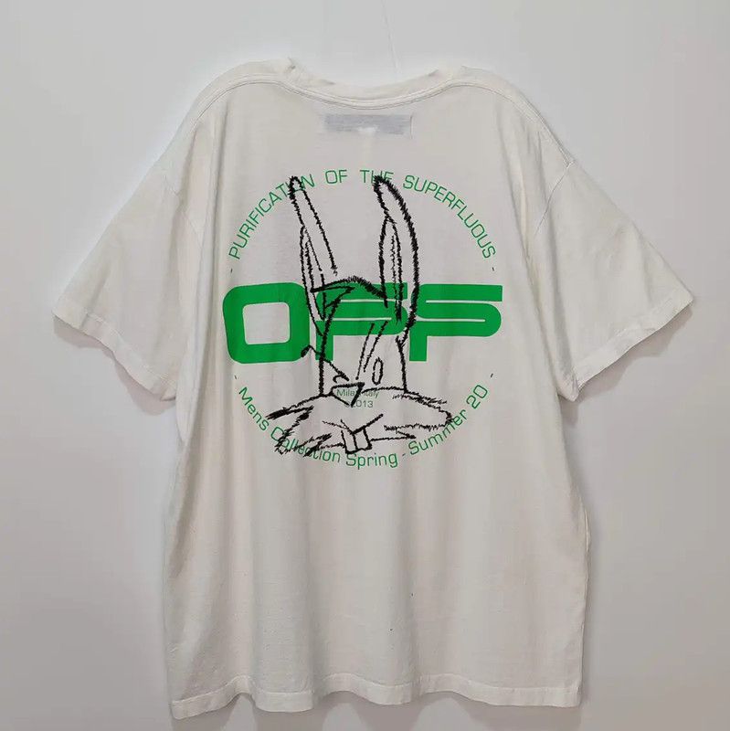 Off-White Off-White Men's White Cotton T-Shirt 0089 Size US XS / EU 42 / 0 - 2 Thumbnail