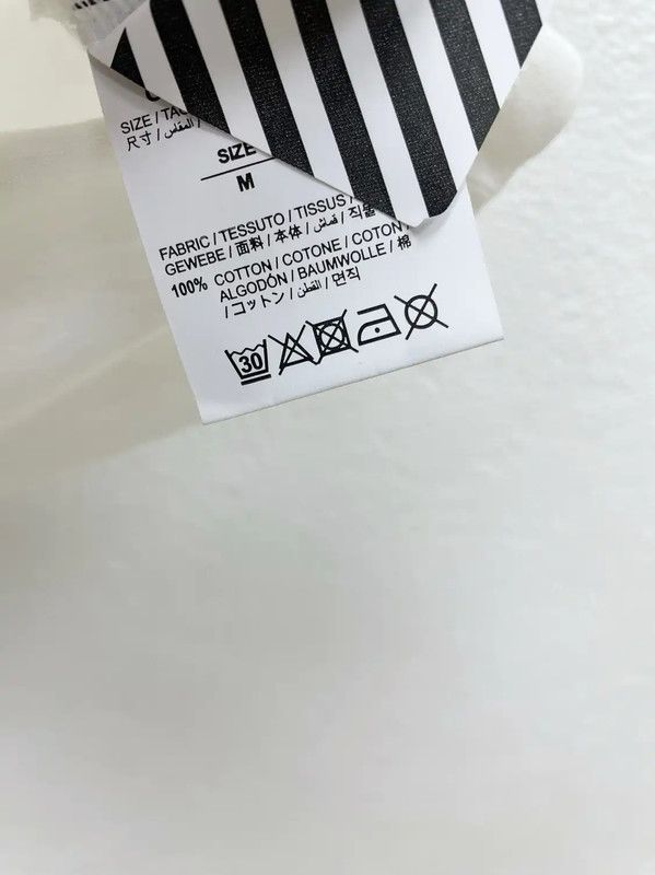 Off-White Off-White White Cotton Men's T-Shirt 0089 Size US M / EU 48-50 / 2 - 5 Thumbnail