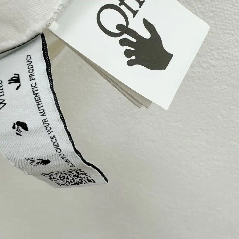 Off-White Off-White White Cotton Short Sleeve T-Shirt 0089 Size US L / EU 52-54 / 3 - 5 Thumbnail