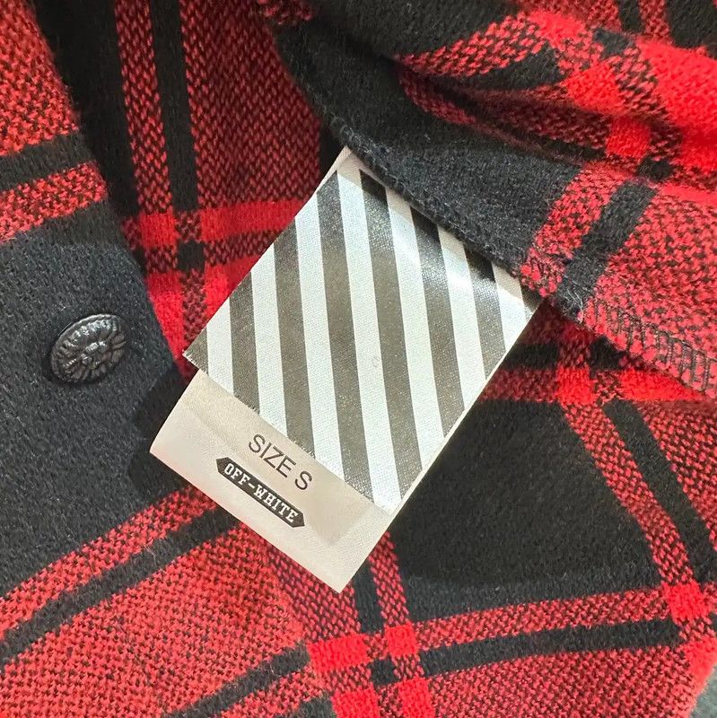 Off-White Off-White Red Wool Men's Cardigan 0089 Size US S / EU 44-46 / 1 - 5 Thumbnail
