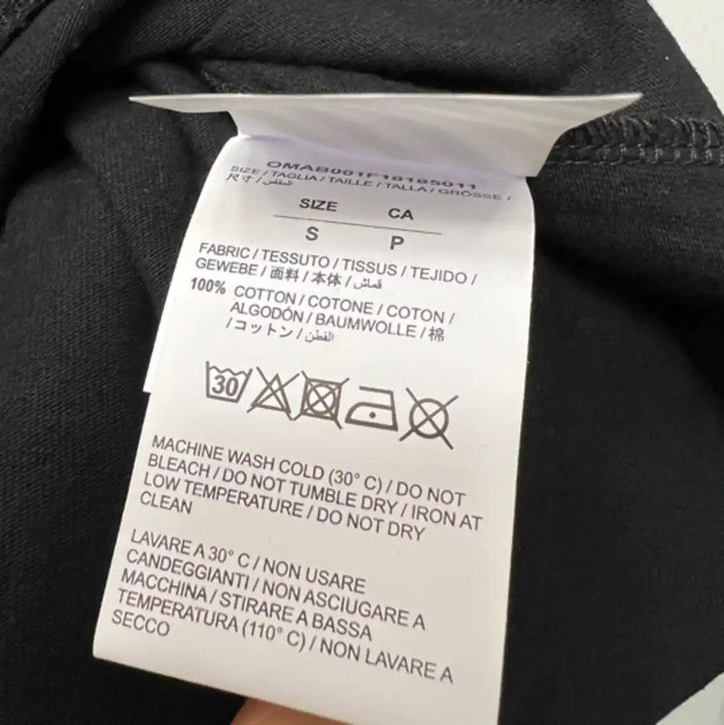 Off-White Off-White Black Long Sleeve Men's Top 0089 Size US S / EU 44-46 / 1 - 5 Thumbnail