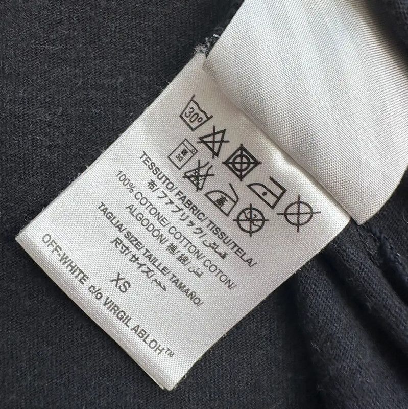 Off-White Off-White Black Men's T-Shirt in Size XS 0089 Size US XS / EU 42 / 0 - 8 Thumbnail