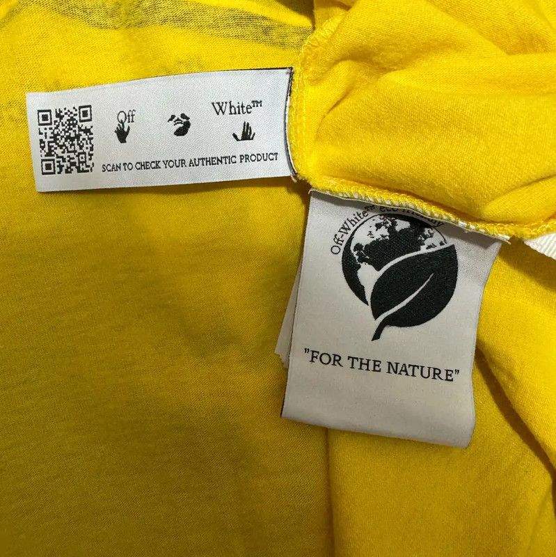 Off-White Off-White Men's Color Block Cotton T-Shirt 0089 Size US M / EU 48-50 / 2 - 4 Thumbnail