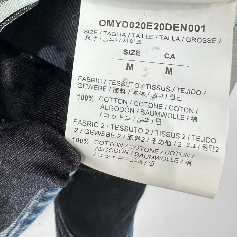 Off-White Off-White Men's Dark Blue Overshirt 0089 Size US M / EU 48-50 / 2 - 6 Thumbnail