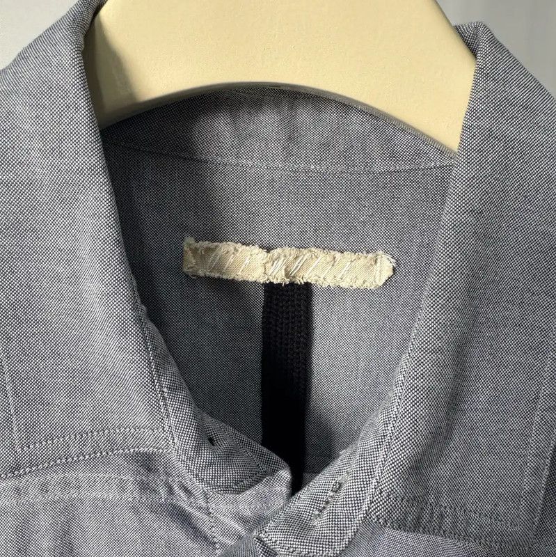 Off-White Off-White Grey Long Sleeve Cotton Shirt 0089 Size US XXS / EU 40 - 2 Thumbnail