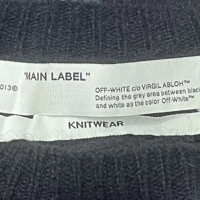 Off-White Off-White Men's Black Pullover Sweater 0089 Size US XS / EU 42 / 0 - 3 Thumbnail