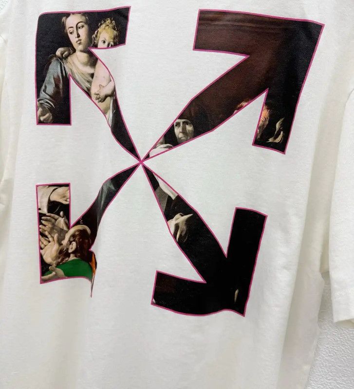 Off-White Off-White White Cotton Short Sleeve T-Shirt 0089 Size US S / EU 44-46 / 1 - 5 Thumbnail