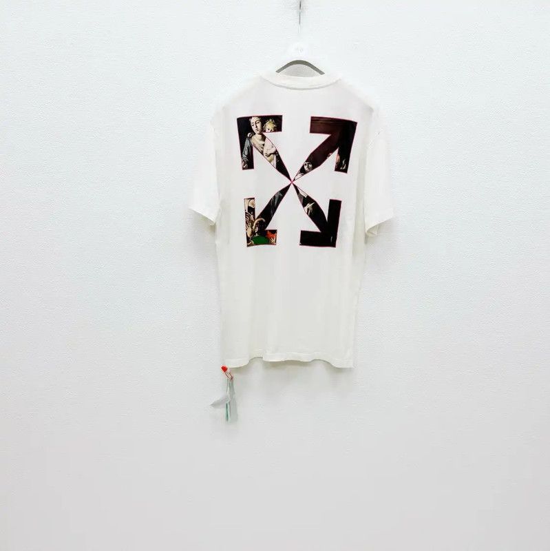 Off-White Off-White White Cotton Short Sleeve T-Shirt 0089 Size US S / EU 44-46 / 1 - 4 Thumbnail