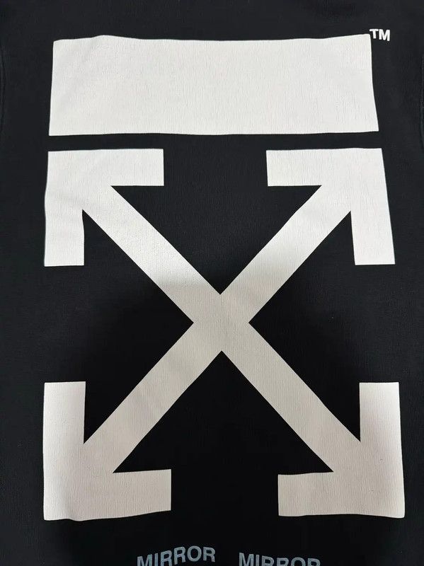 Off-White Off-White Black Graphic Print Hoodie 0089 Size US S / EU 44-46 / 1 - 3 Thumbnail