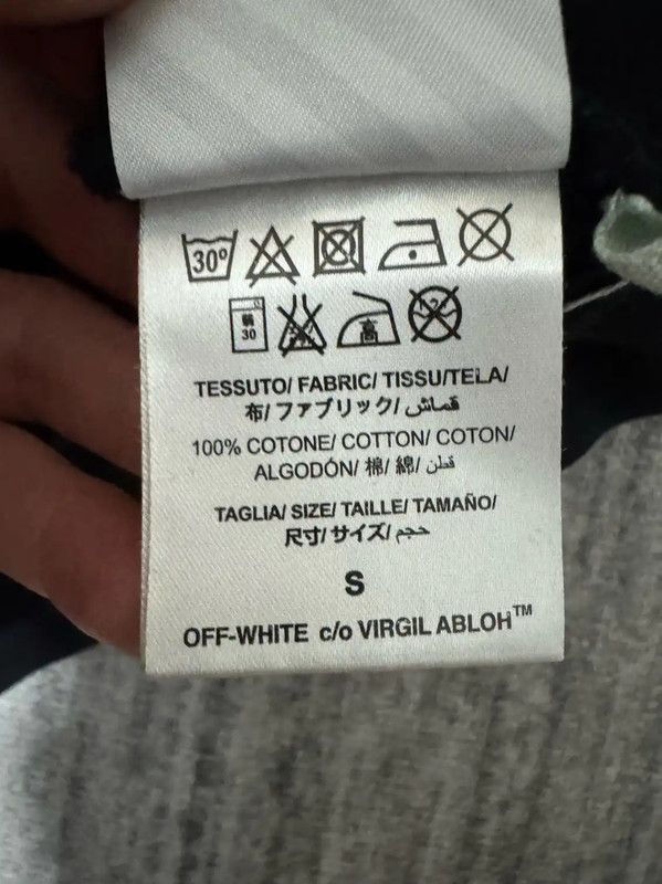 Off-White Off-White Black Graphic Print Hoodie 0089 Size US S / EU 44-46 / 1 - 5 Thumbnail