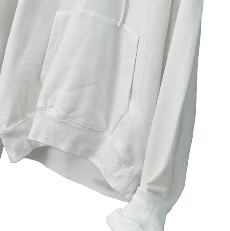 Off-White Off-White Men's White Cotton Long Sleeve Hoodie 0089 Size US S / EU 44-46 / 1 - 6 Thumbnail