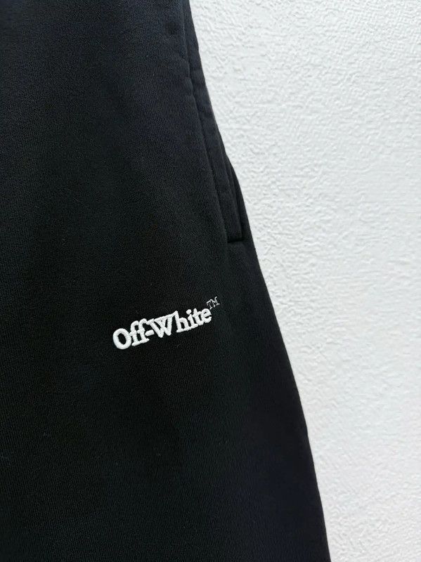 Off-White Off-White Men's Black Casual Pants 0089 Size US 27 - 3 Thumbnail
