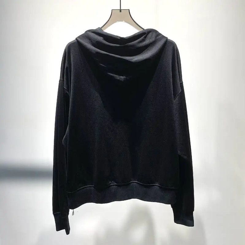Off-White Off-White Black Cotton Hoodie for Men 0089 Size US M / EU 48-50 / 2 - 2 Thumbnail