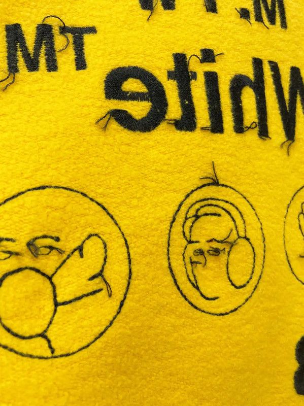 Off-White Off-White Yellow Cotton Long Sleeve Sweatshirt 0089 Size US M / EU 48-50 / 2 - 3 Thumbnail