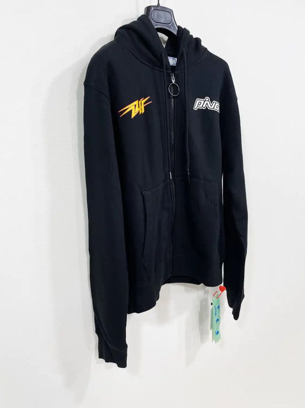 Off-White Off-White Black Cotton Long Sleeve Hoodie 0089 Size US S / EU 44-46 / 1 - 3 Thumbnail