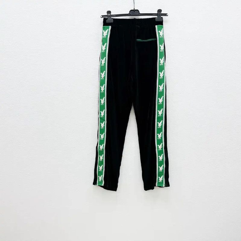 Off-White Off-White Black Casual Men's Pants 0089 Size US 27 - 4 Thumbnail