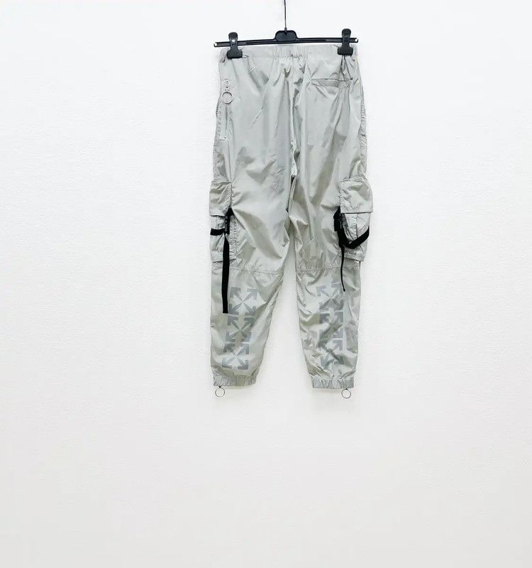 Off-White Off-White Gray Casual Pants for Men 0089 Size US 26 / EU 42 - 5 Thumbnail