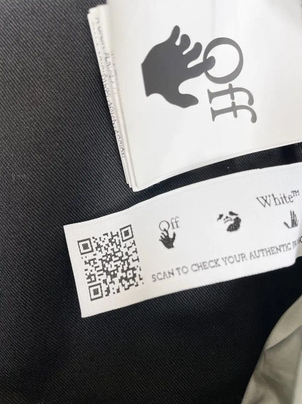 Off-White Off-White Men's Casual Pants in Gray 0089 Size US 26 / EU 42 - 8 Thumbnail