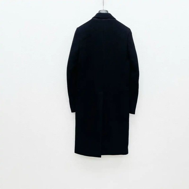 Off-White Off-White Black Wool Winter Coat for Men 0089 Size US XS / EU 42 / 0 - 2 Thumbnail