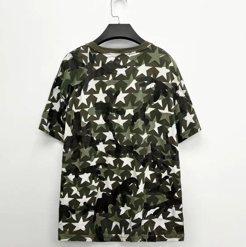 Valentino Valentino Camouflage Logo Short Sleeve T-shirt 0089 Size US S / EU 44-46 / 1 - 2 Thumbnail