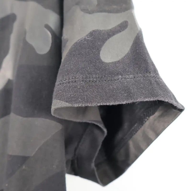 Valentino Valentino Black Camouflage Short Sleeve T-Shirt 0089 Size US XS / EU 42 / 0 - 5 Thumbnail