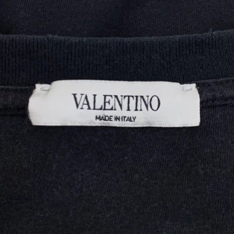 Valentino Valentino Men's Black Lightning Graphic T-Shirt 0089 Size US S / EU 44-46 / 1 - 5 Thumbnail