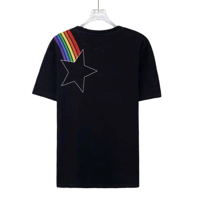 Valentino Valentino Men's Black Lightning Graphic T-Shirt 0089 Size US S / EU 44-46 / 1 - 2 Thumbnail