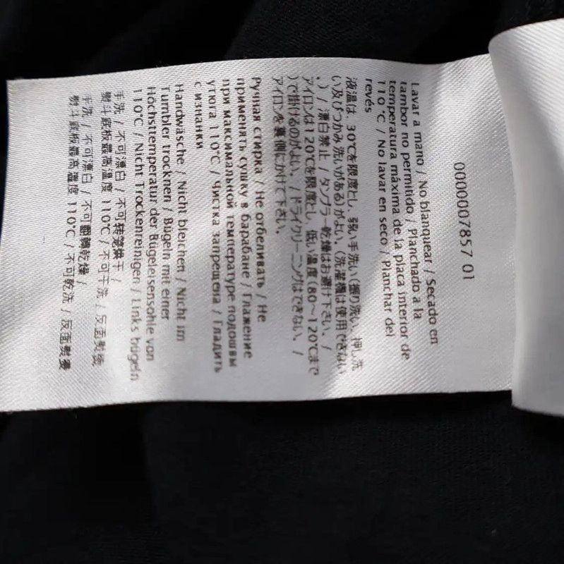 Valentino Valentino Summer Black Camo T-Shirt 0089 Size US XS / EU 42 / 0 - 8 Thumbnail