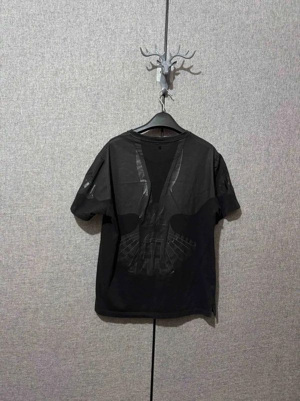 Valentino Valentino Black Cotton Logo Print Men's T-Shirt 0089 Size US S / EU 44-46 / 1 - 2 Thumbnail