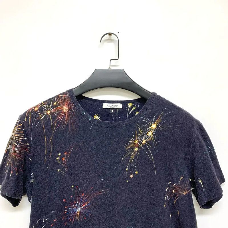 Valentino Valentino Black Cotton Men's T-Shirt 0089 Size US M / EU 48-50 / 2 - 3 Thumbnail