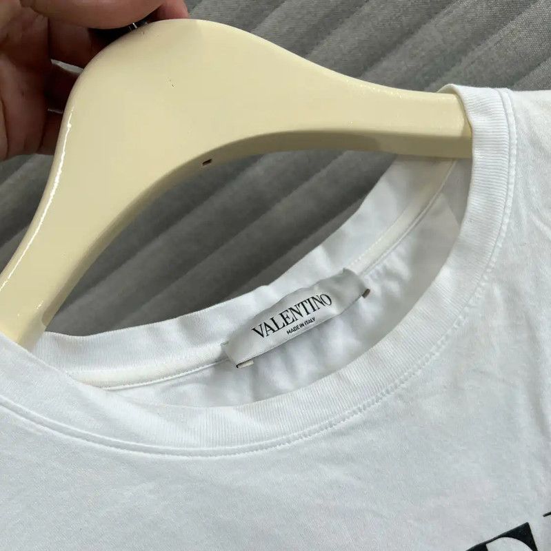 Valentino Valentino VLTN Logo Summer T-Shirt 0089 Size US M / EU 48-50 / 2 - 3 Thumbnail