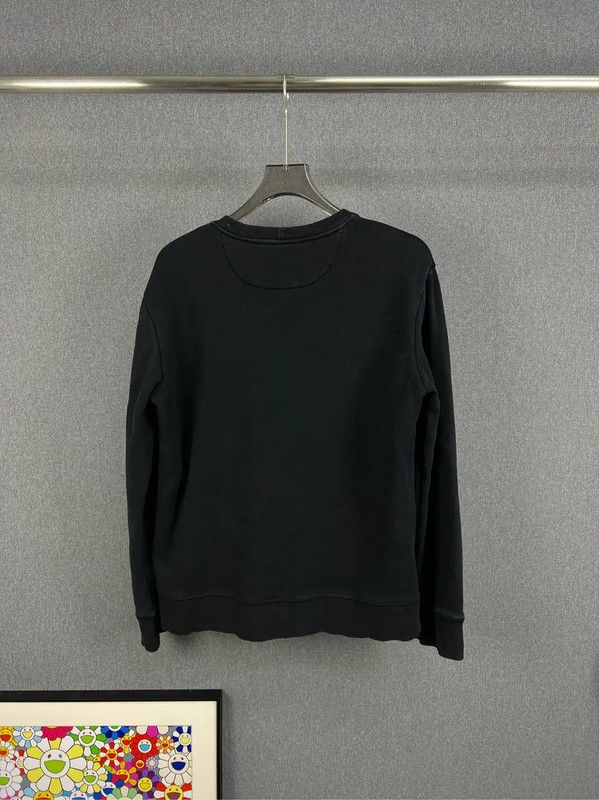 Valentino Valentino Black Men's Sweatshirt with VLTN Print 0089 Size US L / EU 52-54 / 3 - 2 Thumbnail