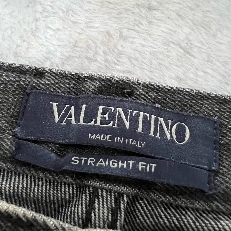 Valentino Valentino Gray Casual Cotton Pants for Men 0089 Size US 32 / EU 48 - 3 Thumbnail