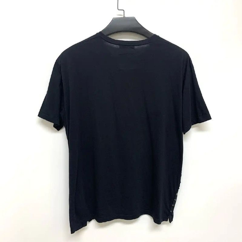 Valentino Valentino Black Cotton Men's T-Shirt Size XL 0089 Size US XL / EU 56 / 4 - 2 Thumbnail