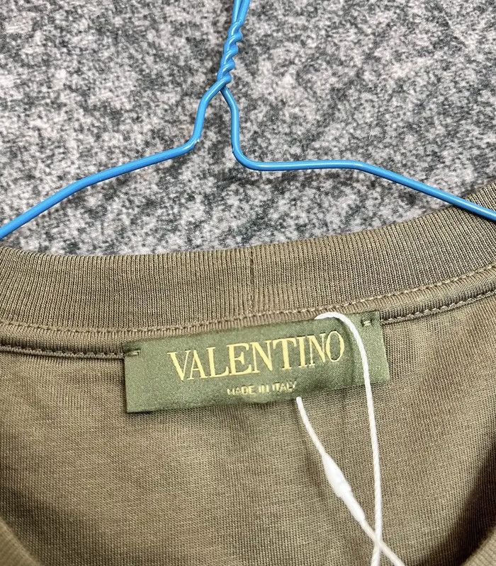 Valentino Valentino Summer Green Camouflage Short T-Shirt 0089 Size US L / EU 52-54 / 3 - 5 Thumbnail
