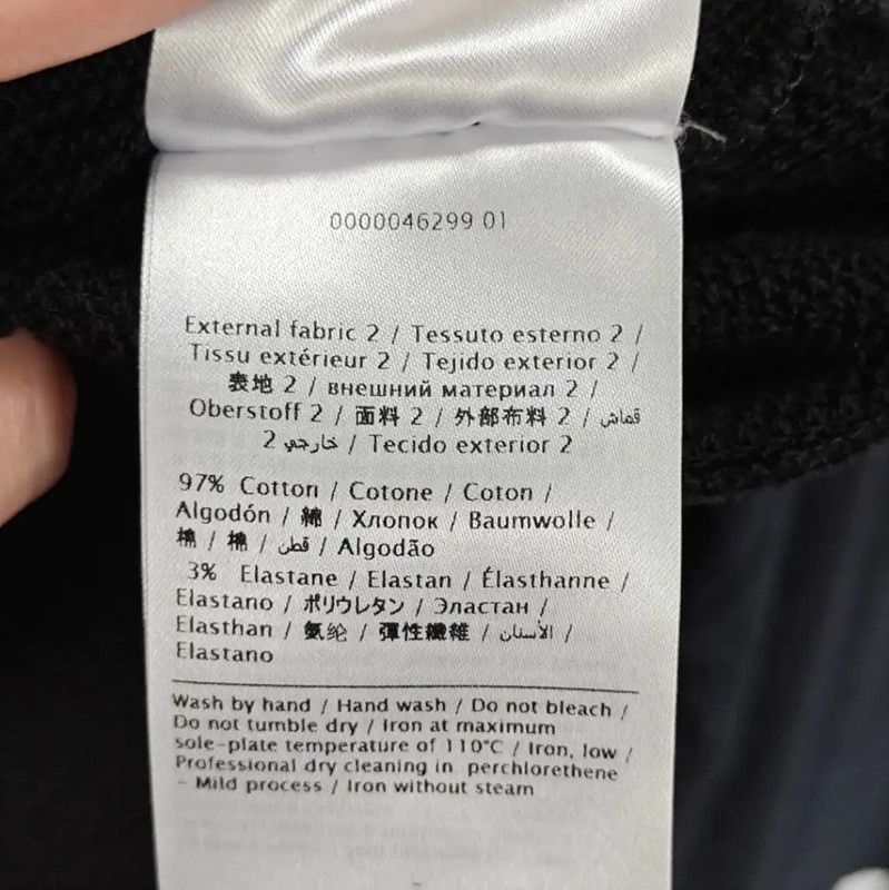 Valentino Valentino Black Cotton Men's Sweatshirt 0089 Size US S / EU 44-46 / 1 - 5 Thumbnail