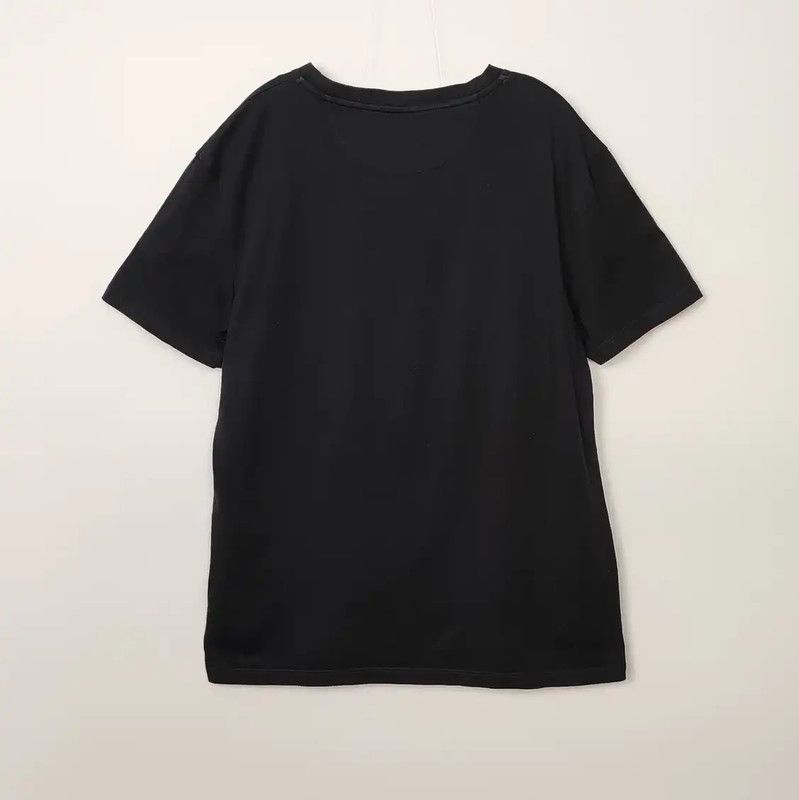 Valentino Valentino Black Cotton Men's T-Shirt 0089 Size US M / EU 48-50 / 2 - 2 Thumbnail