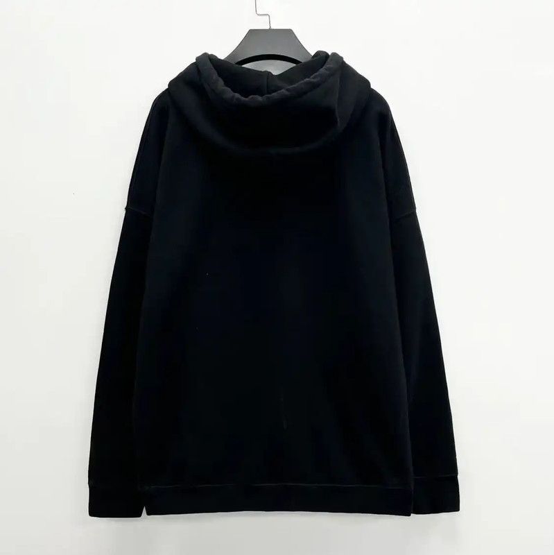 Valentino Valentino Black Printed Cotton Hoodie for Men 0089 Size US S / EU 44-46 / 1 - 2 Thumbnail