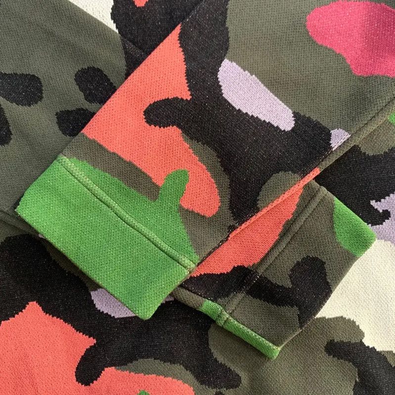 Valentino Valentino Camouflage Print Cotton Long Sleeve Shirt 0089 Size US L / EU 52-54 / 3 - 6 Thumbnail