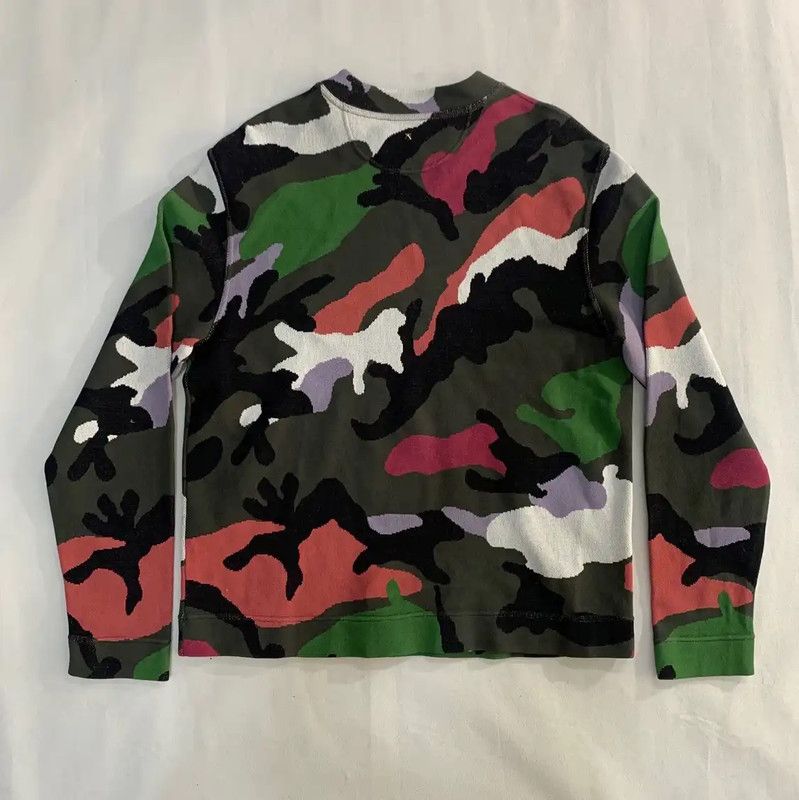 Valentino Valentino Camouflage Print Cotton Long Sleeve Shirt 0089 Size US L / EU 52-54 / 3 - 2 Thumbnail