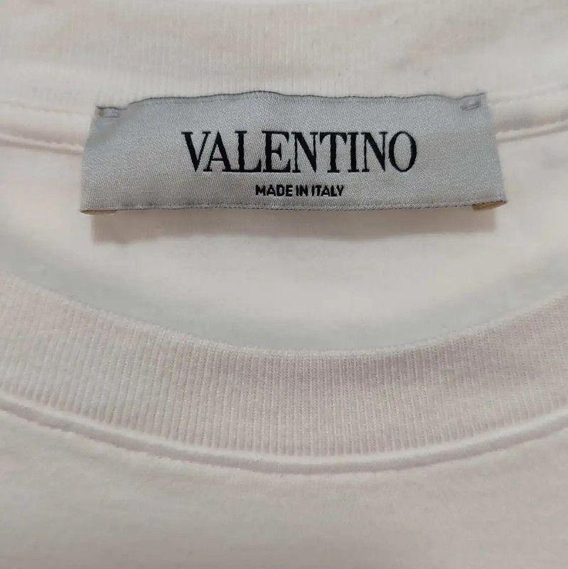 Valentino Valentino Men's T-Shirt with Signature Logo 0089 Size US S / EU 44-46 / 1 - 3 Thumbnail