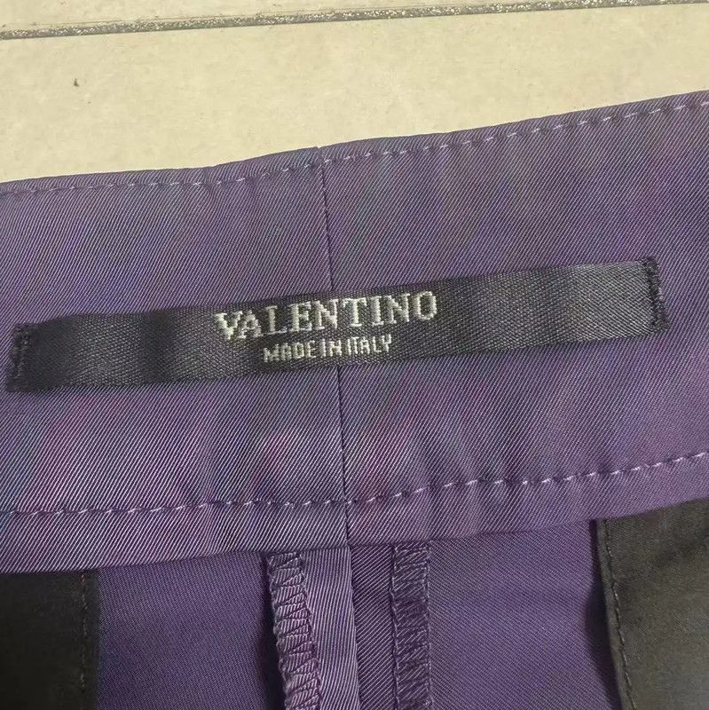 Valentino Valentino Men's Purple Casual Shorts 0089 Size US 30 / EU 46 - 4 Thumbnail