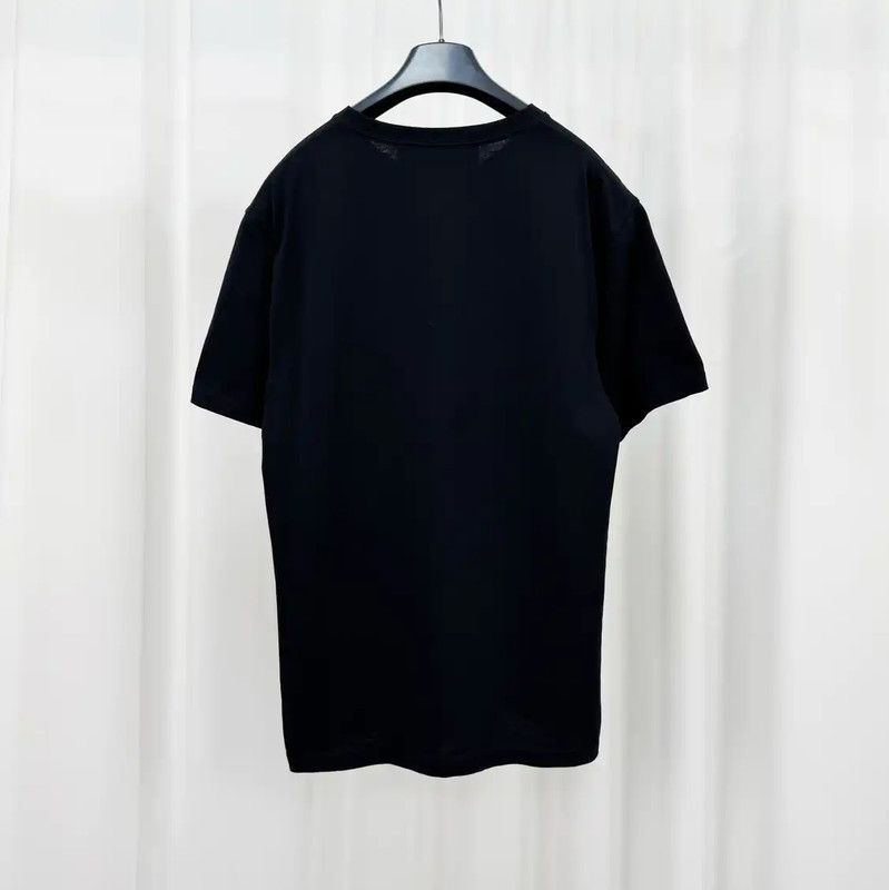 Valentino Valentino Black Logo Print Short Sleeve T-Shirt 0089 Size US XS / EU 42 / 0 - 2 Thumbnail