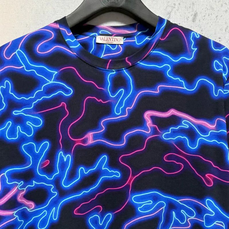 Valentino Valentino Colorful Cotton Men's T-Shirt XL 0089 Size US XL / EU 56 / 4 - 4 Thumbnail
