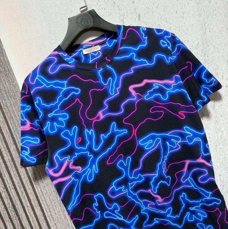 Valentino Valentino Colorful Cotton Men's T-Shirt XL 0089 Size US XL / EU 56 / 4 - 8 Thumbnail